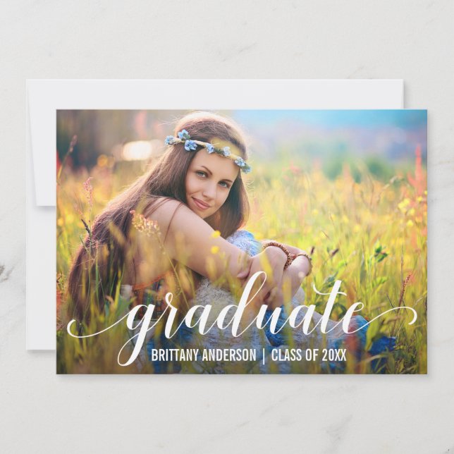 Modern Student-foto i skript Meddelande (Framsida)