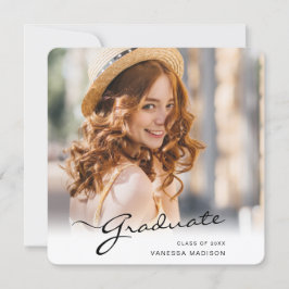 Modern Student | Foto på Trendiget Elegant Meddelande