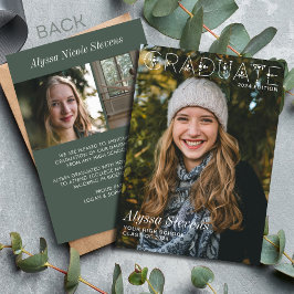 Modern Student Photo Magazine Cover Meddelande