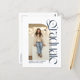 Modern student två fotomarin studenten vykort