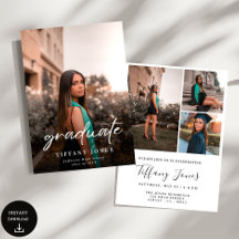 Modern Student White Script 4 Photos Studenten