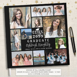 Modern Studenten 11 Photo Collage Guestbook Gästböcker
