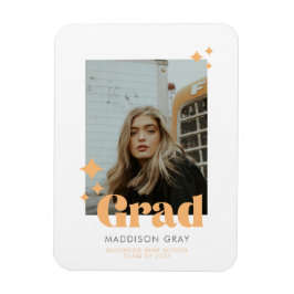 Modern Studenten-annonsering, öppet hus inbjudan Magnet