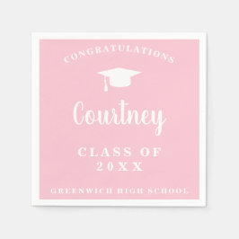 Modern Studenten i det enkla anslagstavlan Pappersservett