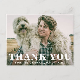 Modern Studenten i fetstil Vykort