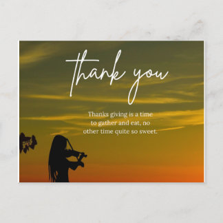Modern Studenten Tack Heart Card Vykort