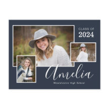 Modern Studentfest för blå foto