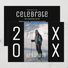 Modern Studentfest för foto 2025-Student Inbjudningar