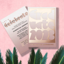 Modern Studentfest för guldblomma i Ro