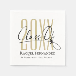 Modern Studentfest för skriptsamling Pappersservett