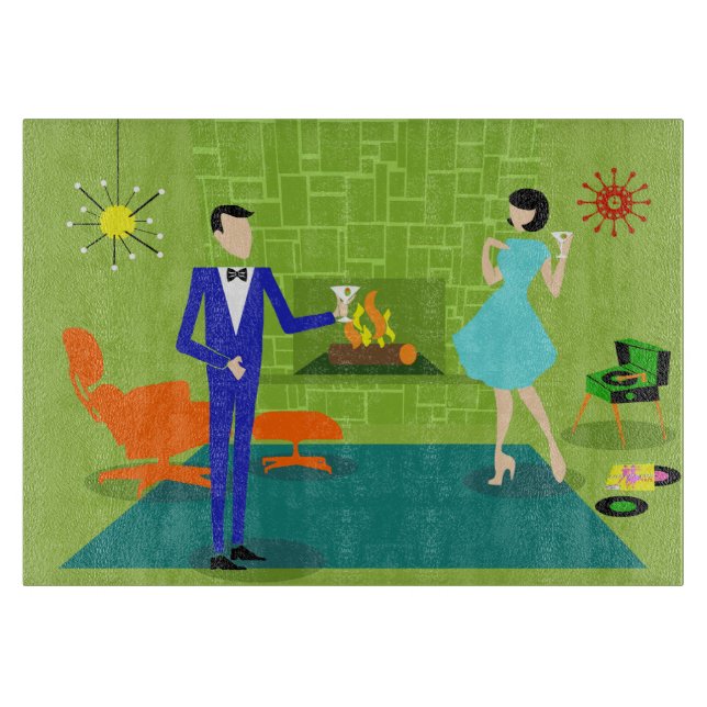 Modern styckningsdel i mitten av århundradet (Framsidan)