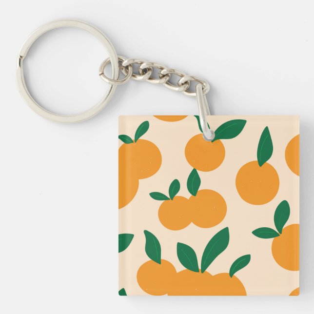 Modern Stylish Citrus Fruit Oranges Pattern (Framsidan)