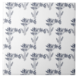Modern Stylized Foliage Decorative Kakelplatta