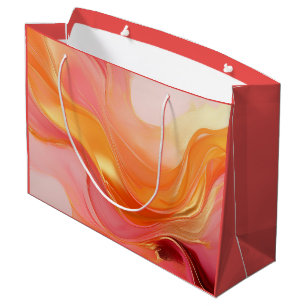 Modern sunt Orange, Rosa och Guld