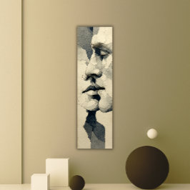 Modern Surreal Porträtt | Fragmenterad Bindning Canvastryck
