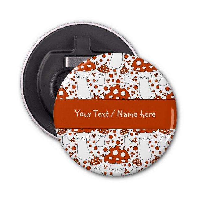 Modern svampdesign flasköppnare (Framsidan)