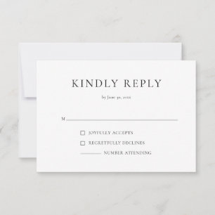 Modern svarskort i svartvitt för svarstid i svartv