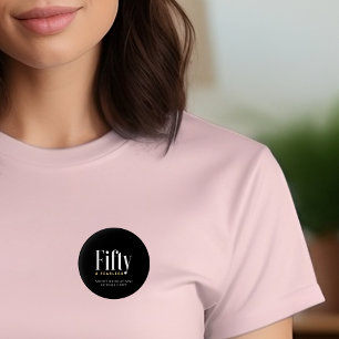 Modern svart Anpassningsbar i daglig Elegant utan  Knapp