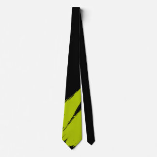 Modern svart bakgrund i Lime-penseln Slips