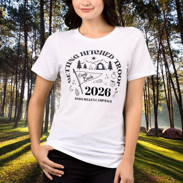 Modern Svart Camp Möhippa T Shirt (Skapare uppladdad)