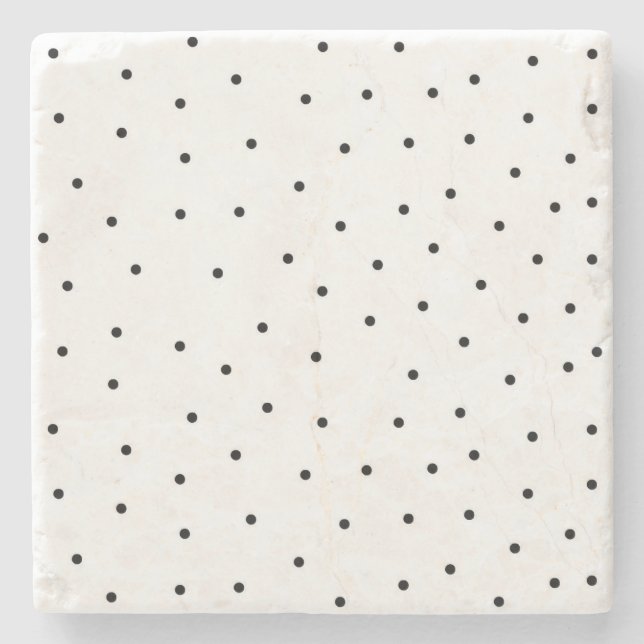 Modern svart Chevron marmor stencoaster Stenunderlägg (Framsidan)
