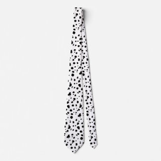 Modern svart Dalmatien Spots Slips