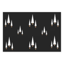 Modern svart Glatt bondgård jul