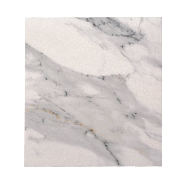 Modern svart grått rosa marmor mönster anteckningsblock (Framsida)