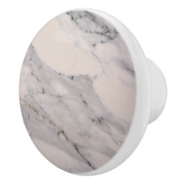 Modern svart grått rosa marmor mönster knopp