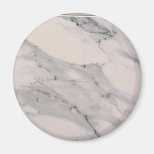 Modern svart grått rosa marmor mönster magnet