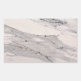 Modern svart grått rosa marmor mönster rektangulärt klistermärke