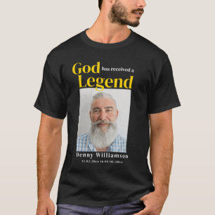 Modern svart guld gud fick en legend begravning T- T Shirt