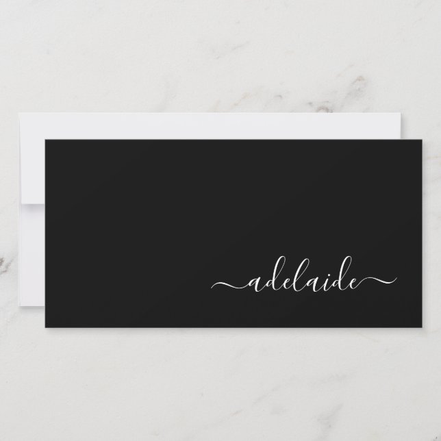 Modern Svart Hair Stylist-skriptcertifikat (Framsida)