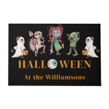 Modern svart Halloween-scoky