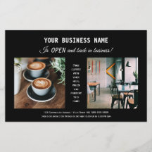 Modern, svart, kommersiell lanseringsflyg