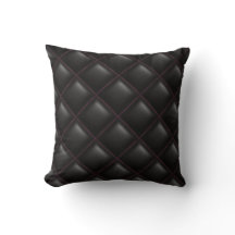 Modern svart läder med citattecken från Geometric 
