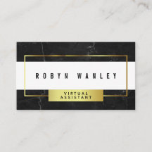 Modern svart marmor med vit och guld