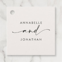 Modern svart minsta contemporary bröllop