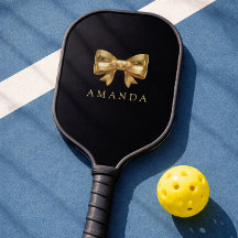 Modern Svart och Guld Förgylld Båge Namn