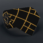 Modern svart och Guld-geometrisk nosthälsa Slips<br><div class="desc">Upplev en perfekt polerad stil med chicen Modern Black and Guld Geometric Neck Tie. Den rena linjer och fet kontrast ger en sofistikerad beröring som utan problem förbättrar professionellens attityder eller kvällens bära. Din hemlighet att omedelbart lyckas med självstudiekursen.</div>