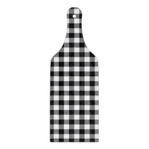 Modern svart och vit Gingham