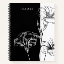 Modern svart och vit Personlig