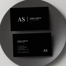 Modern, svart och vit Snyggt