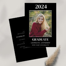 Modern svart och vitt student party