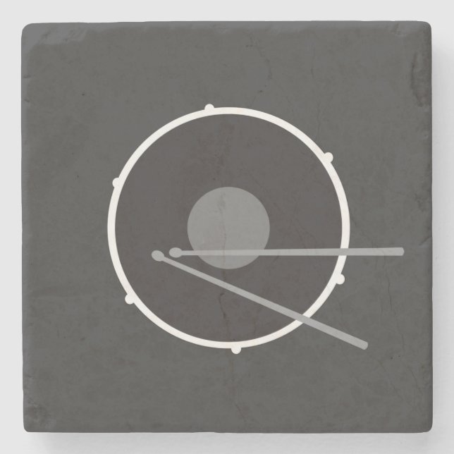 Modern svart stenunderlägg (Framsidan)