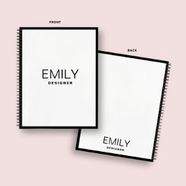 Modern svart typografi | Black Gräns