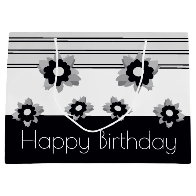 Modern Svart Vit Och Grå (Framsidan)