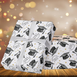 Modern Svarta och vita Studenten, Papper Presentpapper