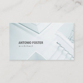 Modern svartvit Insida-designer Visitkort