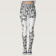 Modern svartvit text